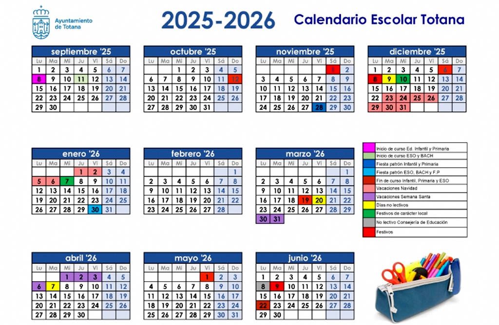 Los escolares de Infantil y Primaria volvern a las aulas el lunes 8 de septiembre
